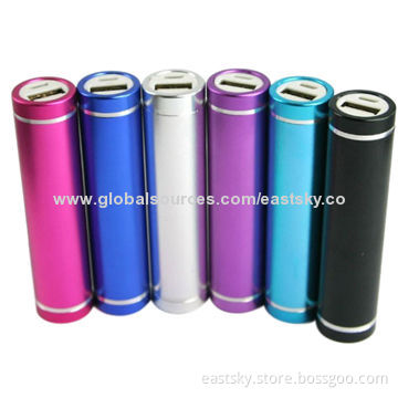 2800mAh aluminum power bank charger, provides power for your iPhone,iPod,digital camera,mobile phone